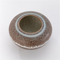 Bowl Tuscan collection marron con linea crema