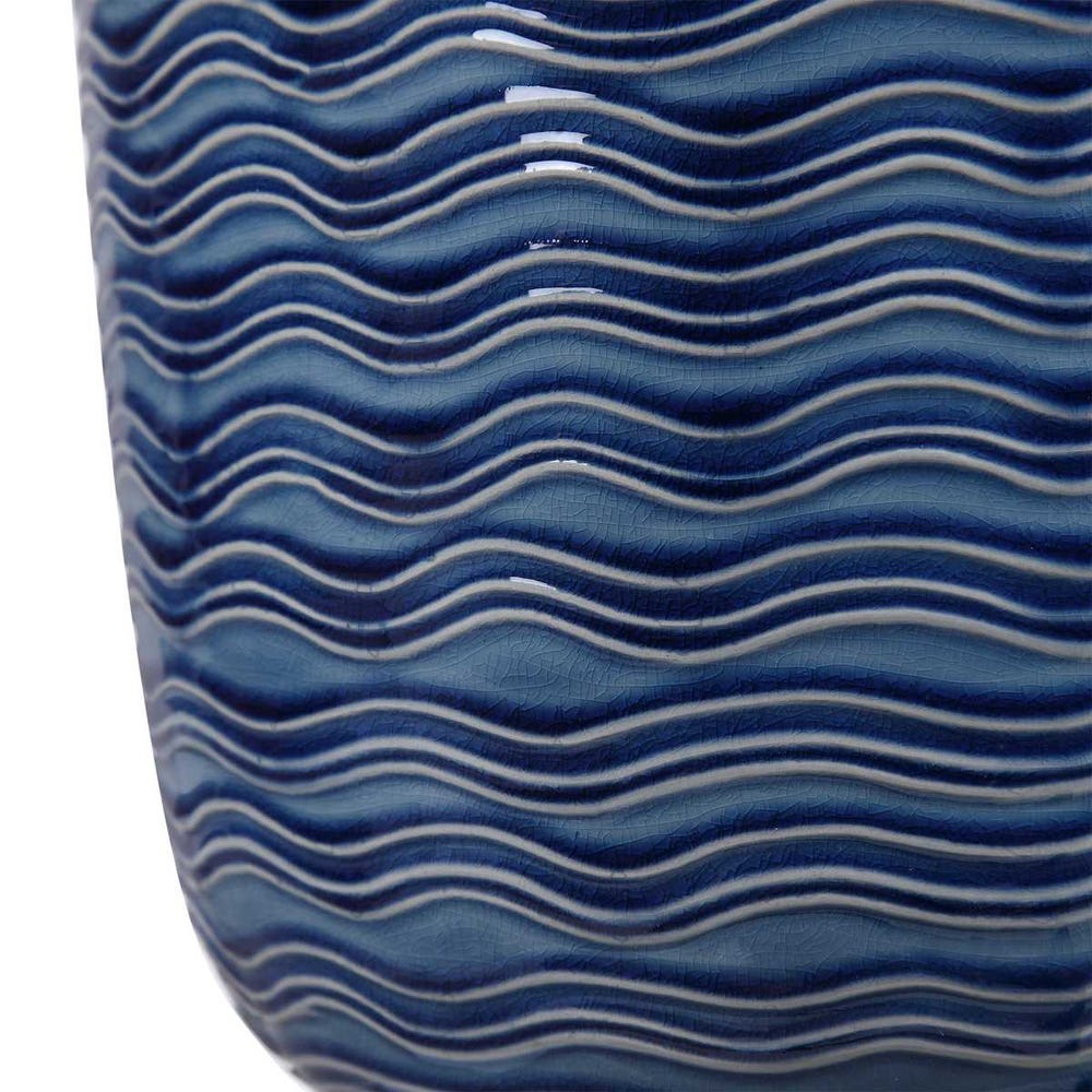 Lámpara de mesa de centro sedna azul grande