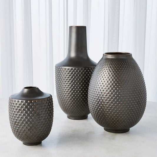 Florero Gunmetal